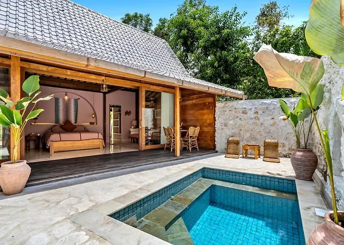 Villa Warna Villas- Rose Honeymoon Stylish Loft Private Pool & Kitchen Uluwatu (Bali)